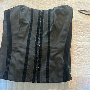 White House Black Market Black bodice